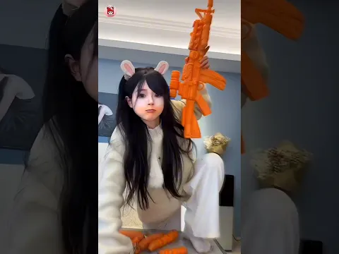 This Girl Can Make ANYTHING Out of Carrots! 🥕😱 #luckygameplay #shorts