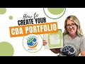 Step-by-Step Demo for Creating Your CDA Portfolio