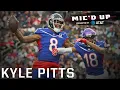 Atlanta Falcons rookie tight end Kyle Pitts MIC D UP in Vegas 2022 NFL Pro Bowl