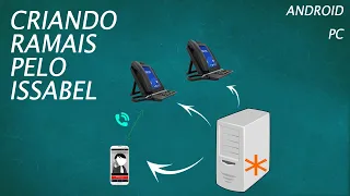 Como criar um ramal no Issabel de forma fácil | PC e Android