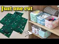 Shirt Organizer Box Easy Fabric Storage basket Fabric Storage basket