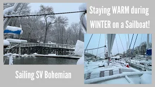 Staying WARM during WINTER on a Sailboat!Plus a SECRET family Taco Receipe Sailing SV Bohemian Ep.34