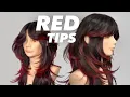 Download Lagu Red Tips + Espresso Brunette | 2025 Haircolor