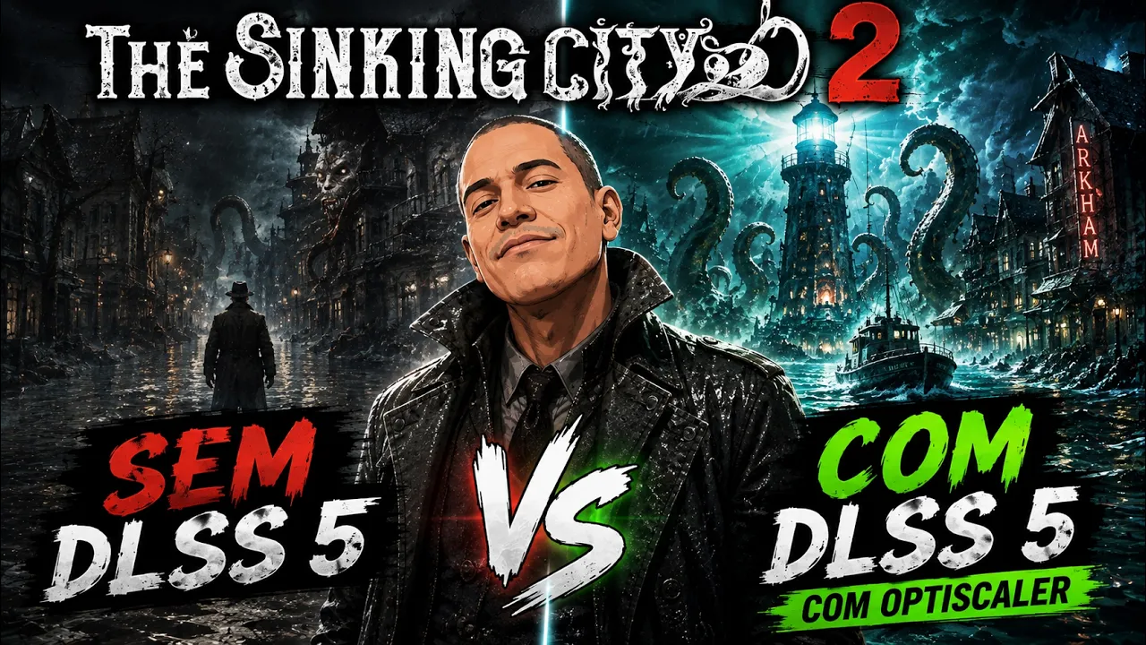 The Sinking City 2 - SEM DLLS 5 | E COM DLSS 5 Optiscaler
