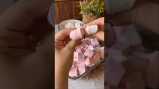 المارشميلو للاولاد في البيت ب ٣ مكونات فقط مروة ممدوح 