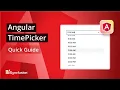 Angular TimePicker The Ultimate Feature Walkthrough