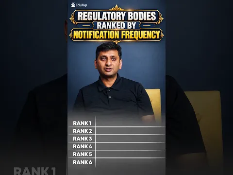 Regulatory Bodies Ranked by Notification Regularity | RBI, NABARD, SEBI, PFRDA, IFSCA & IRDAI
