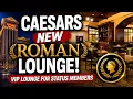 First Look Inside Caesars Atlantic City NEW Roman Lounge Diamond Seven Stars VIP Access