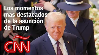 Los momentos más destacados de la investidura presidencial de Trump en EE.UU.