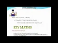 EZY MATHS