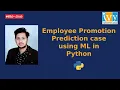 Employee Promotion Prediction using ML in Python Python Projects Re Live IvyProSchool