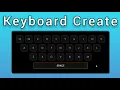 Keyboard Create using HTML CSS Free Code How to create a Keyboard with HTML and CSS