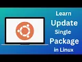 How to Update Single Package in Linux Ubuntu Kali Linux Using apt-get Upgrade Linux Software