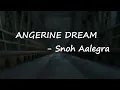 Snoh Aalegra - TANGERINE DREAM  Lyrics
