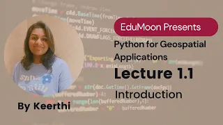 Python for Geospatial Applications 1 1 - Introduction