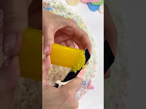 Soap cubes. Asmr soap cutting. Satisfying video  #asmrsoap