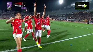 بن شرقي يسجل هدف الأهلي الأول أمام الزمالك الدوري المصري 2024 2025 