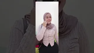 hijaber stw teased viewers on bigo live