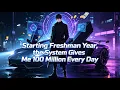 Starting Freshman Year the System Gives Me 100 Million Every Day