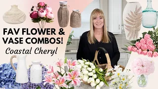 Favorite Faux Flower and Vase Combos Amazon Home Decor