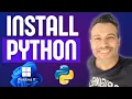 1 1 Download Install Python 3 Windows 2024 Python Course for Beginners