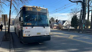 NJ Transit On Board 2021 MCI D4500CT On Bus 167Q To Teaneck NJ Via Union City 2025