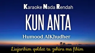 kun anta humood alkudher karaoke lower key nada rendah hd hq