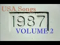 Lagu USA Songs 1987 Volume 2 (mostly peaked Billboard between #50 and #100)