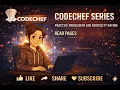 Codechef Series Read Pages Practice Problem in 500 difficulty rating