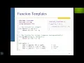 C OOP Templates Explained Function Class Templates with Examples
