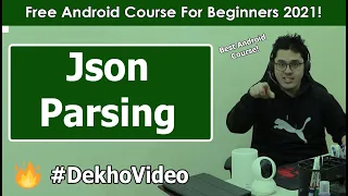 Parsing Nested JSON Arrays Objects Android Tutorials in Hindi