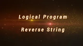 Reverse String Java Program Hindi AutomationBySanjay