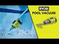 RYOBI 18V ONE Pool Vacuum