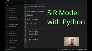 SIR Epidemiology Model with Python