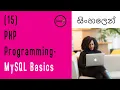 PHP Programming 15 - MySQL Basics