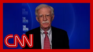 John Bolton reacts to news of Trump officials texting war plans to reporter