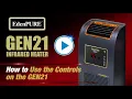 EdenPURE GEN21 Wall Hugger - How to Use the Controls
