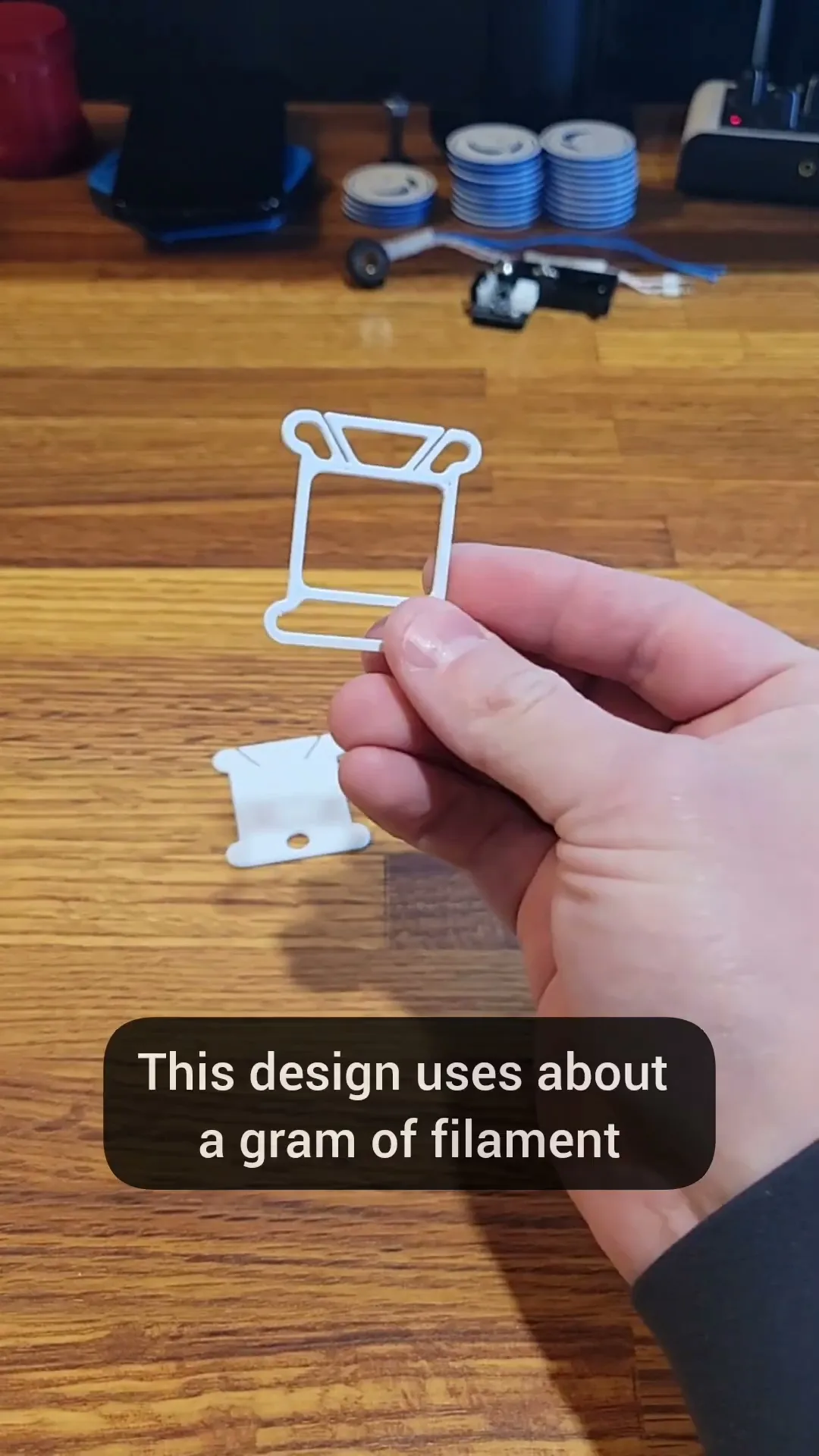 Minimalist Floss Bobbin