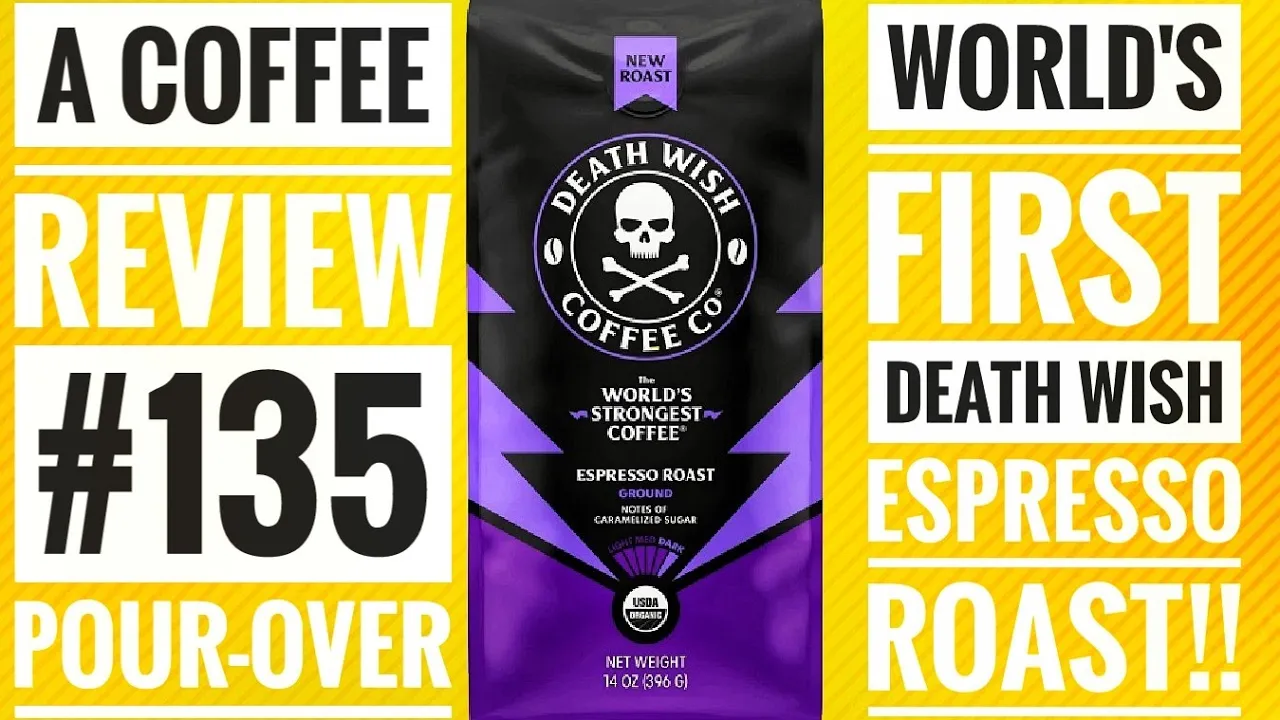 ☠️Best Espresso☠️ Death Wish Coffee (Espresso Roast) Whole Bean Organic #deathwishcoffee 2022 ????????