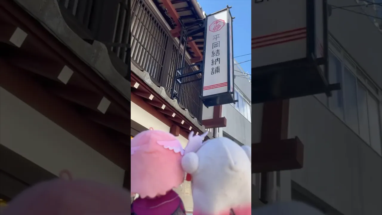 金沢ロケ最高だった！！！ #shorts #hololive #ホロライブ #鷹嶺ルイ #百鬼あやめ #振り向き界隈 #ぬいぐるみ振り向き界隈