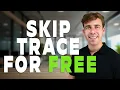 How To Skip Trace For FREE Wholesaling Real Estate Step By Step 2025