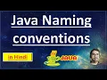 Java Naming conventions In Hindi Pradeep Nailwal