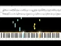 【Full】セピア/SixTONES (楽譜付き)＜中級ピアノアレンジ＞