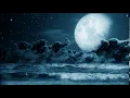 Full Moon Night with cloud star