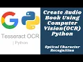 Text Detection with OpenCV in Python OCR using Tesseract Make book from images using OCR