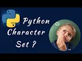 python character set