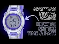 How to Set the Time and Date on an Armitron Pro Sport Digital Watch