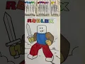 Roblox Coloring Page for Kids Fun Roblox Art