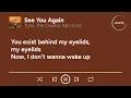 Tyler, The Creator - See You Again (Lyrics) ft. Kali Uchis