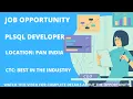 Job Opportunity PLSQL Developer Pan India Thriving Careers Networks